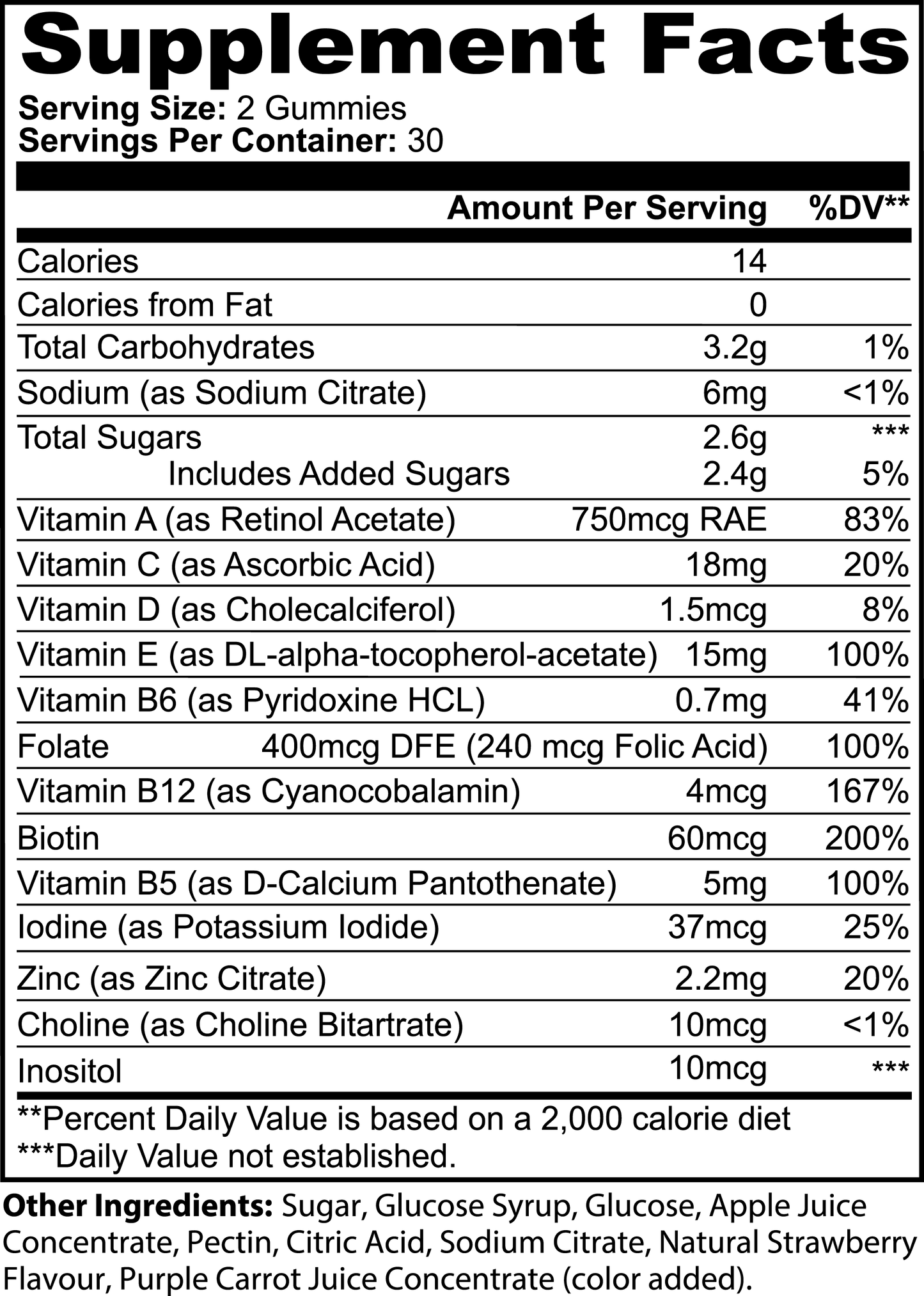 Adult Multivitamin Gummies